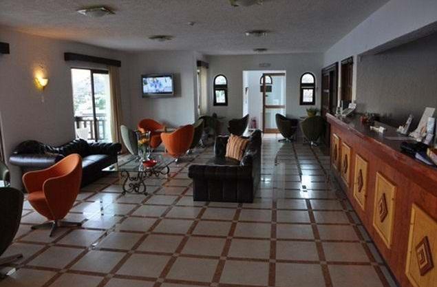Ilidi Rock Apartments Tílos Restaurant bilde